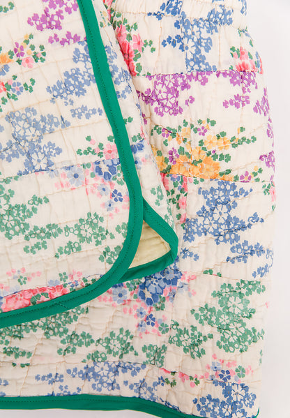 Floral Varsity Shorts