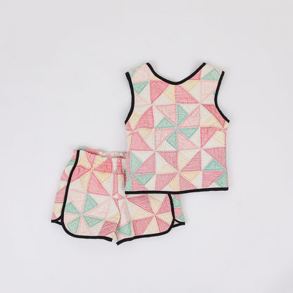 Pinwheel Varsity Short