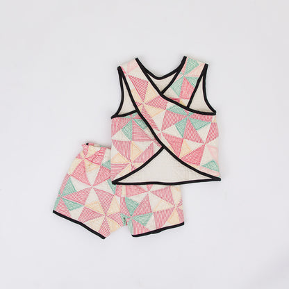 Pinwheel Varsity Short