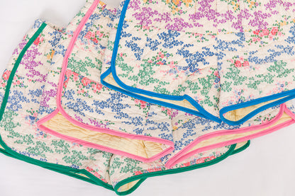 Floral Varsity Shorts