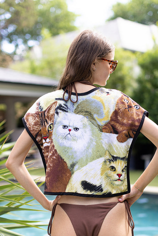 She's Purrrrrrfect Top